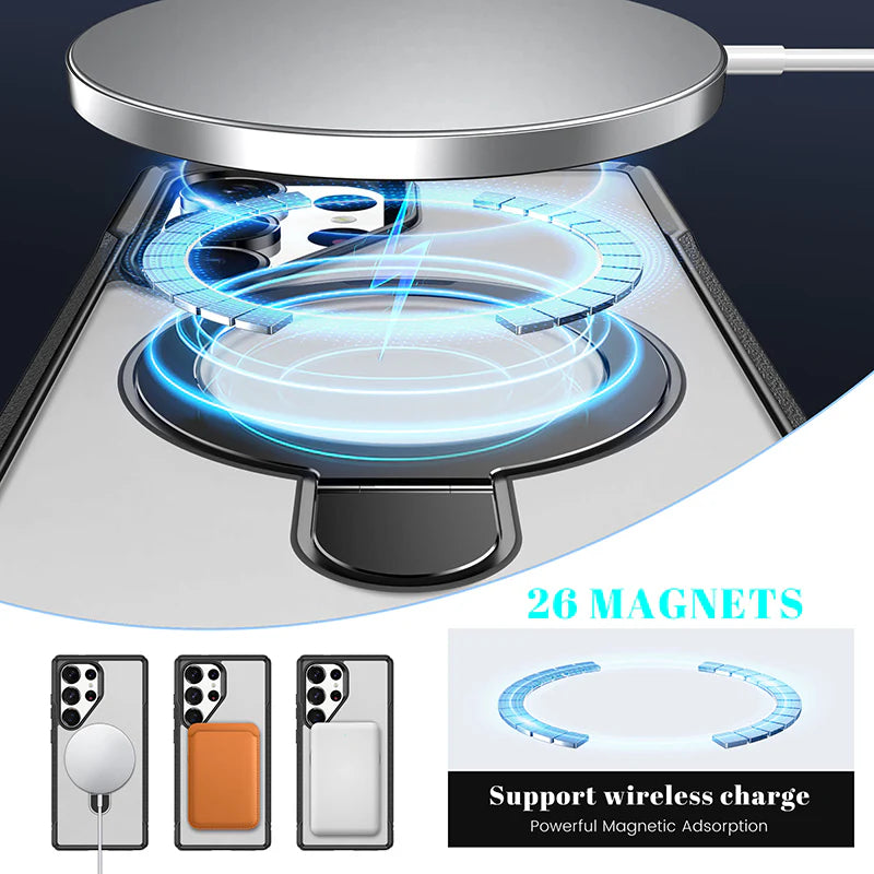 Magnetic Kickstand Matte Case