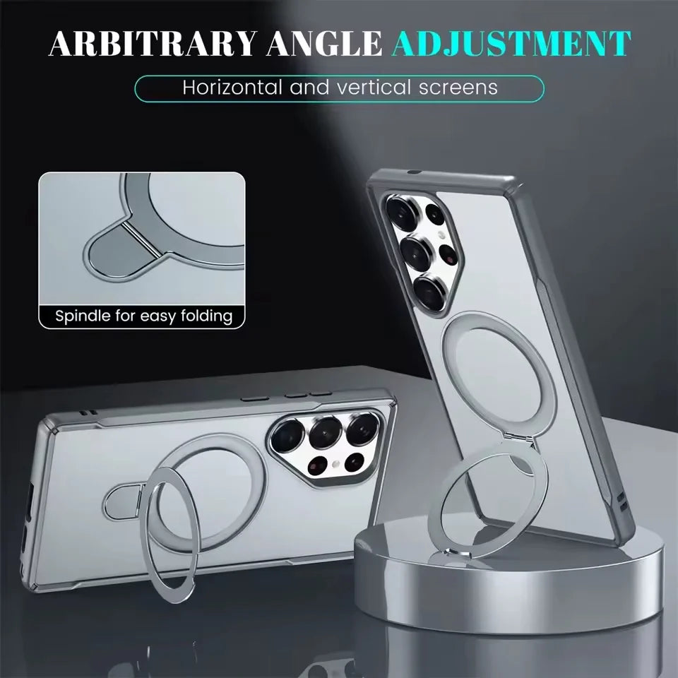 Magnetic Kickstand Matte Case