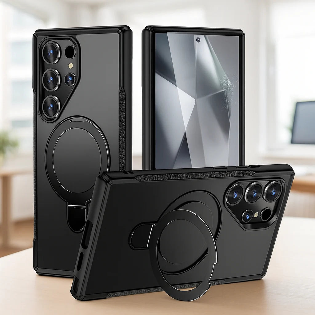 Magnetic Kickstand Matte Case