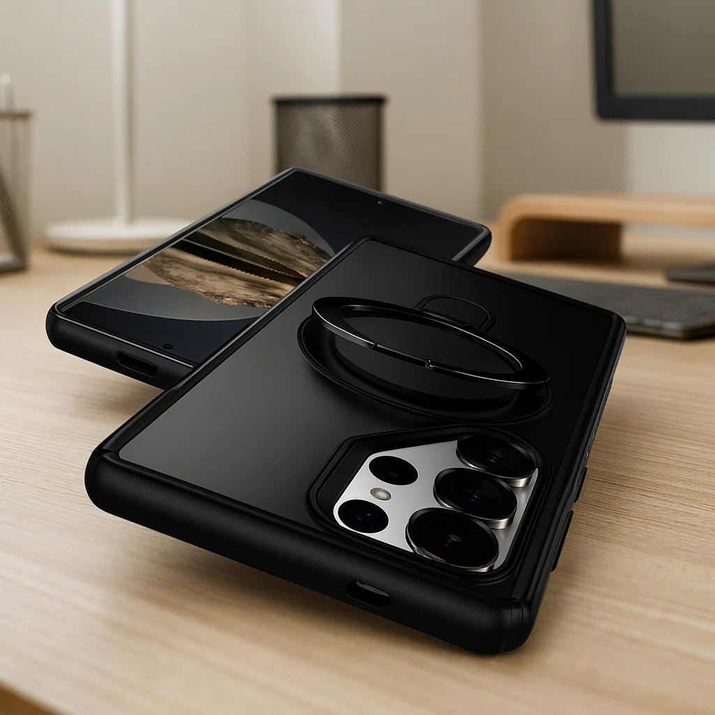 Magnetic Kickstand Matte Case