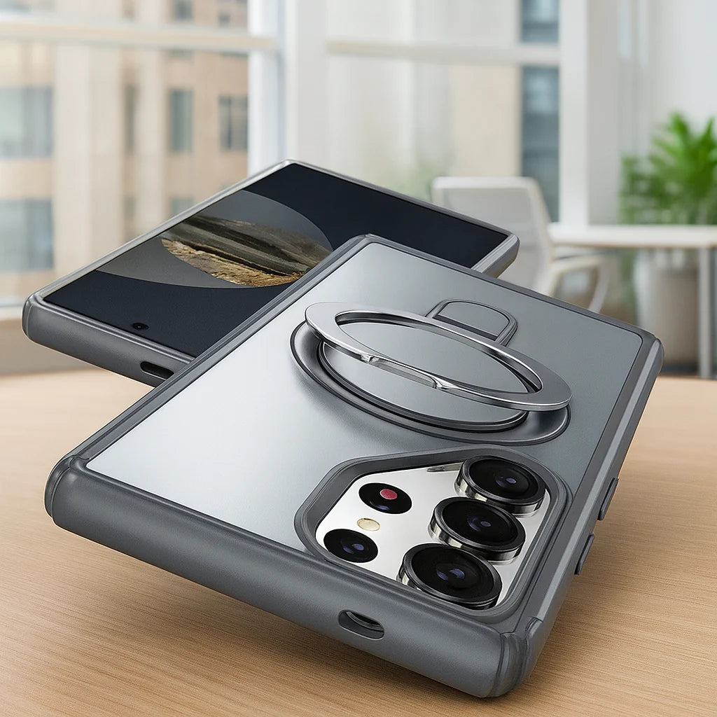 Magnetic Kickstand Matte Case