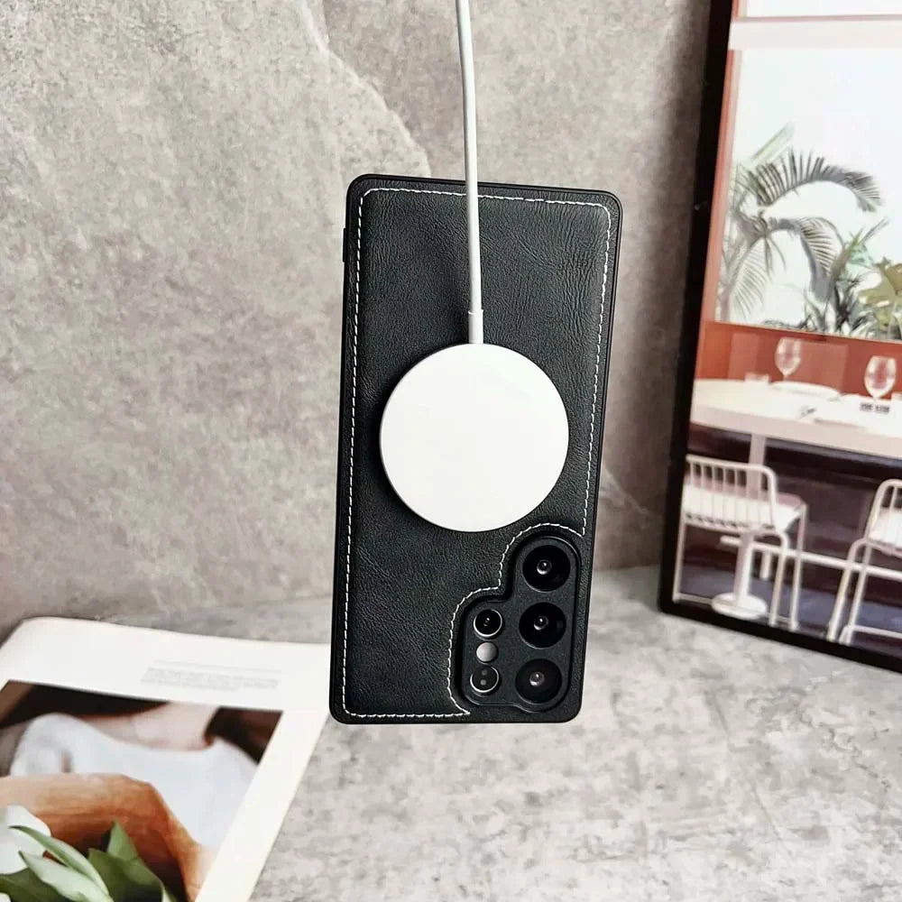 Elite Leather MagSafe Ring Case