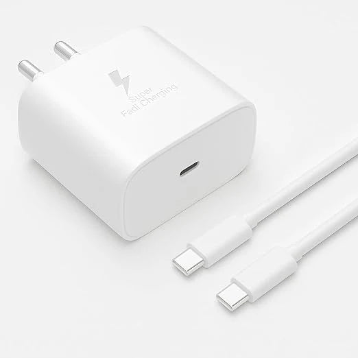 Samsung Original Super Fast Charging 45W With Type C Cable ( 1 year Warranty)