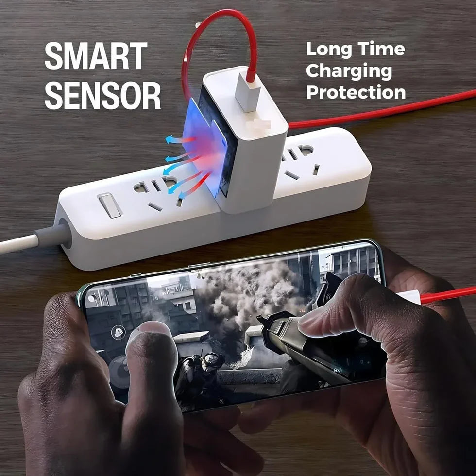 OnePlus Original 100W SuperVOOC Fast Charger with 1M Type-C Cable 1 Year Warranty