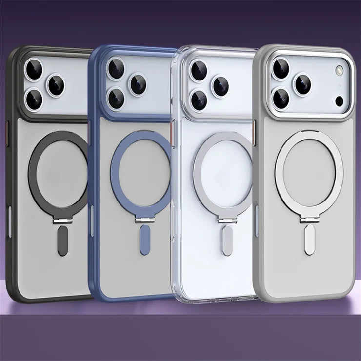 ONN MagSafe(ANTI YELLOW) Compatible Phone Case with Kickstand for iPhone 17 Pro