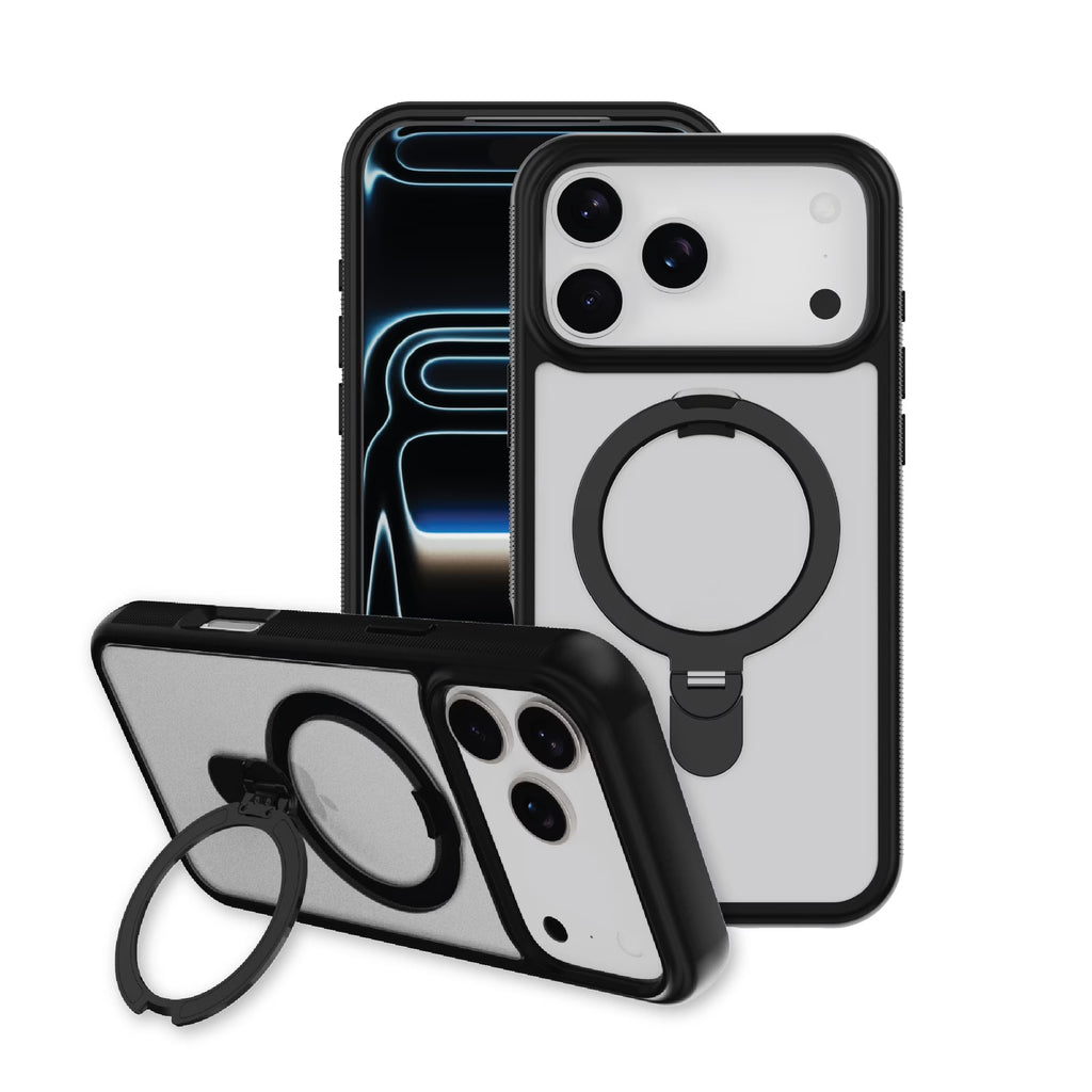 ONN MagSafe(ANTI YELLOW) Compatible Phone Case with Kickstand for iPhone 17 Pro